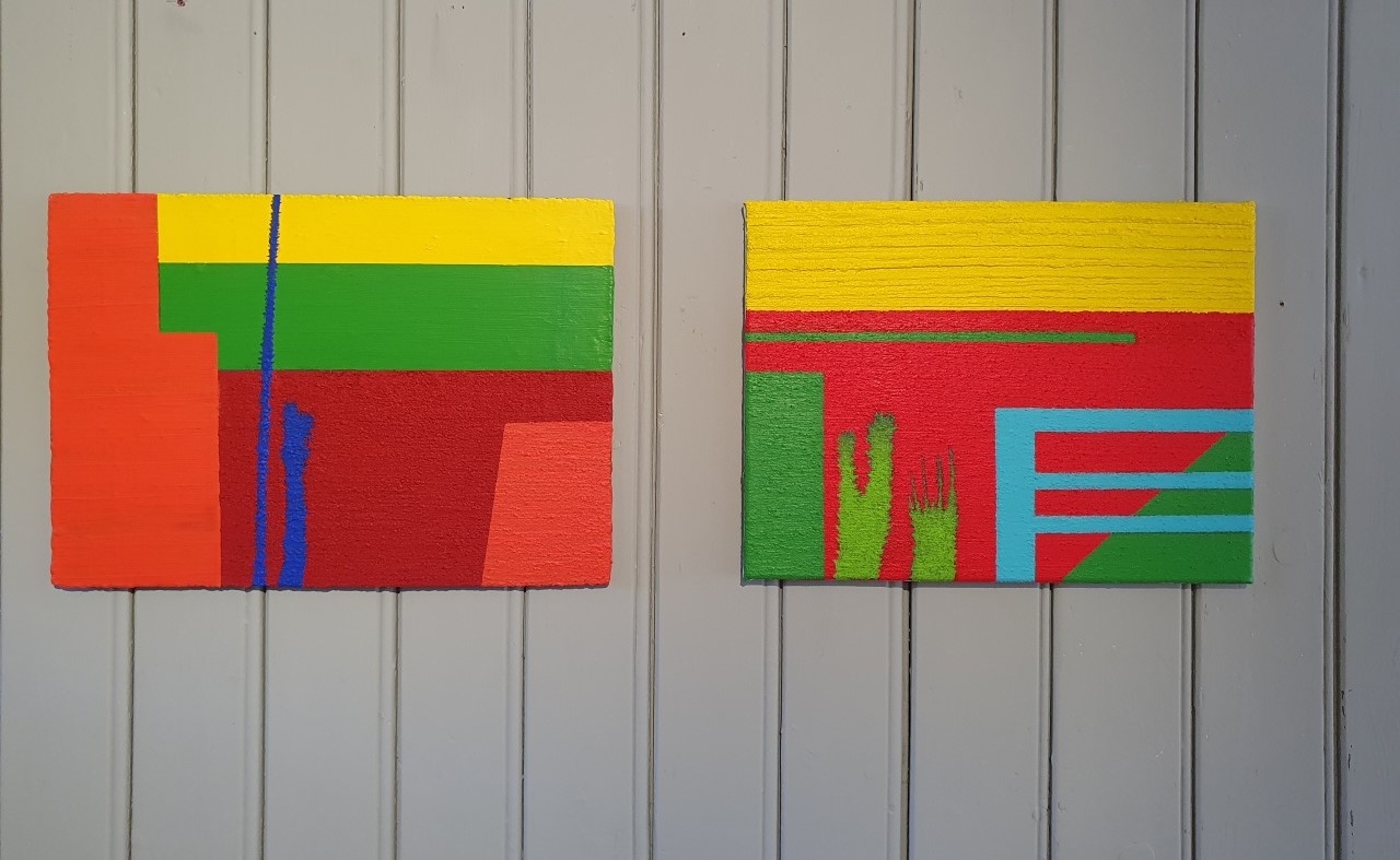 Untitled 1 and 2 at Halden Kunstforening